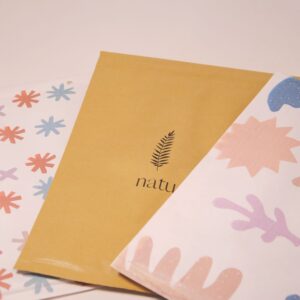 Bubble envelopes with printing